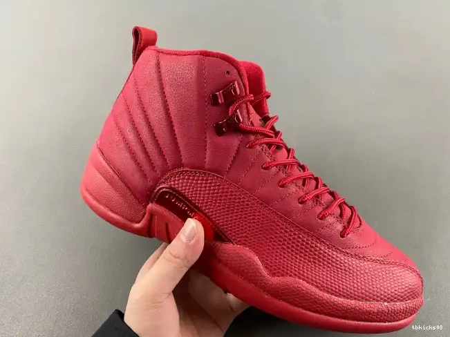 Cheap TBkick Gym Jordan Retro 12 130690-601 Red (2018) Air 0417